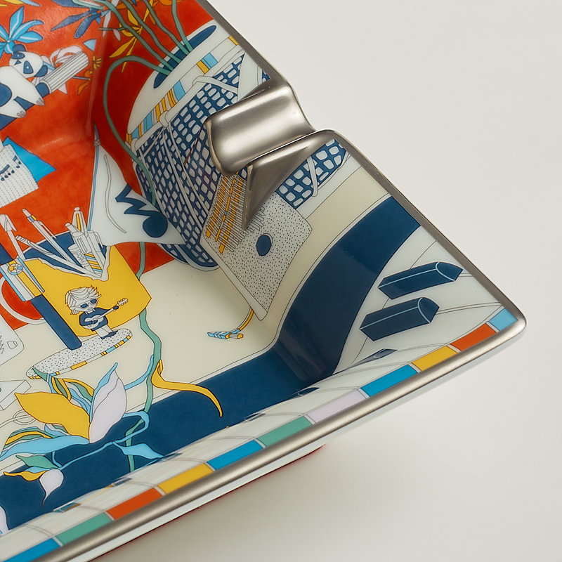 エルメス　新品未使用　3H 灰皿　♡絵的に素敵♡中庭♡涼しげ♡水 灰皿 3H 《アン・ステュディオ》 | Hermès - エルメス-公式サイト